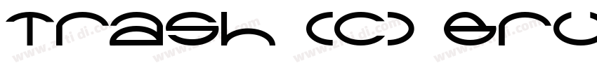 Trash (c) Bruta Type字体转换